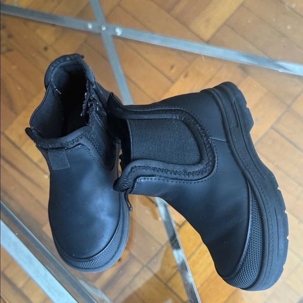 Zara Kids Black Ankle Boots